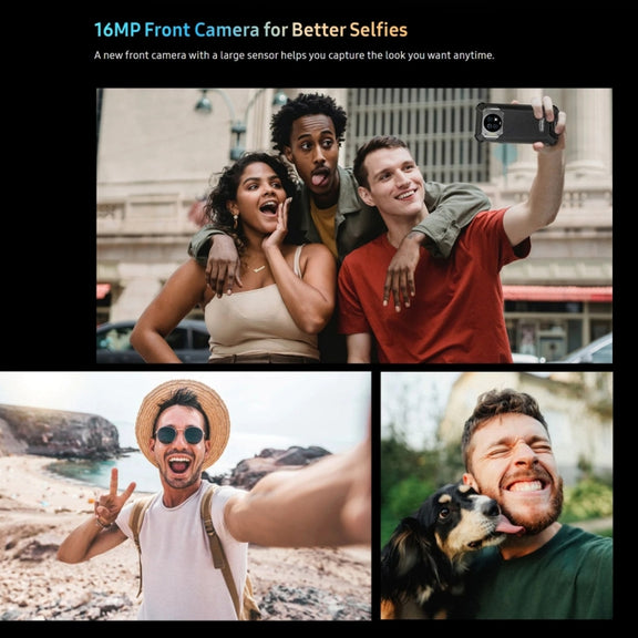 Oukitel WP19 Pro, 8GB+256GB, 6.8 inch MediaTek Helio G99 Octa-core, NFC, Network: 4G(Black)
