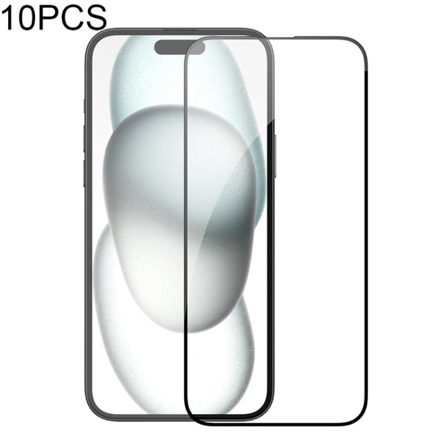 For iPhone 15 Plus 10pcs NILLKIN Chang Series Tempered Glass Protective Film
