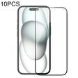 For iPhone 15 10pcs NILLKIN Chang Series Tempered Glass Protective Film - free shipping - PMC TechLife - Order now!