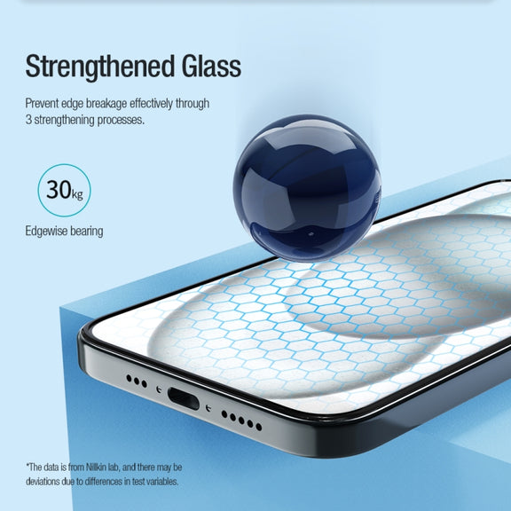 For iPhone 15 10pcs NILLKIN Chang Series Tempered Glass Protective Film
