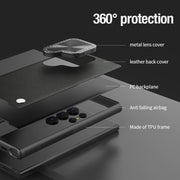 For Samsung Galaxy S24 Ultra 5G NILLKIN CamShield Prop Series PC + TPU Phone Case(Blue)