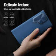 For Samsung Galaxy S24 Ultra 5G NILLKIN CamShield Prop Series PC + TPU Phone Case(Green)