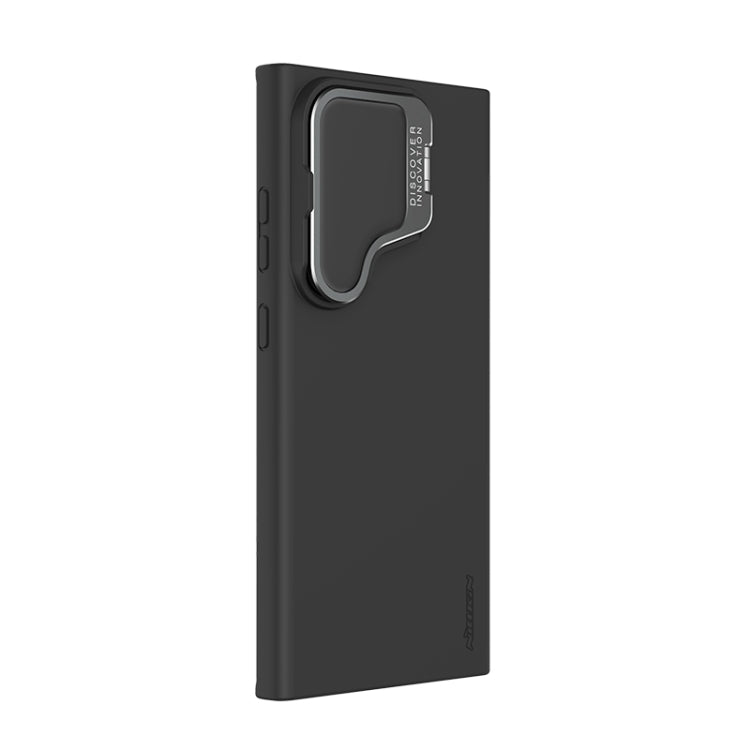 For Samsung Galaxy S24 Ultra 5G NILLKIN CamShield Prop MagSafe Liquid Silicone Phone Case(Black)