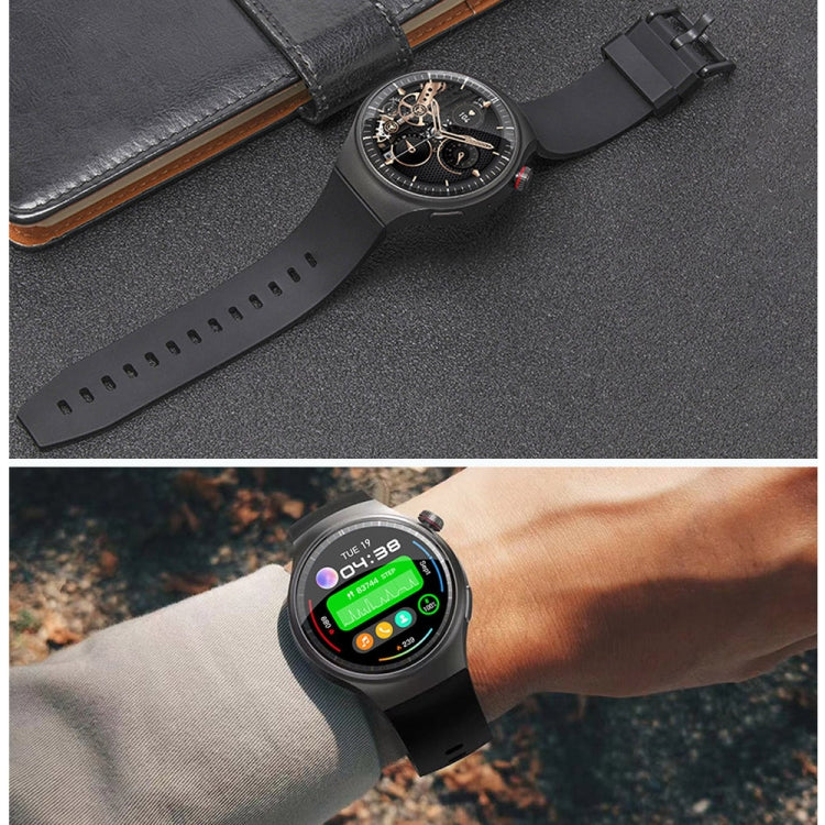 UNIWA DM80 1.43 inch IP67 Water-resistant Android 8.1 Smart Watch Support 4G Network / WiFi / GPS / NFC(Red)