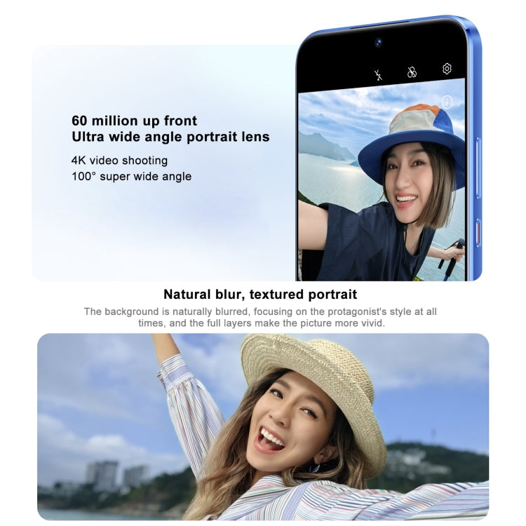 Huawei nova 12 Active, 8GB+256GB, Screen Fingerprint Identification, 6.7 inch HarmonyOS 4.0 Qualcomm Snapdragon 778G 4G Octa Core, Network: 4G, NFC, OTG, Not Support Google Play(White)