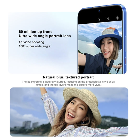 Huawei nova 12 Active, 8GB+256GB, Screen Fingerprint Identification, 6.7 inch HarmonyOS 4.0 Qualcomm Snapdragon 778G 4G Octa Core, Network: 4G, NFC, OTG, Not Support Google Play(White)