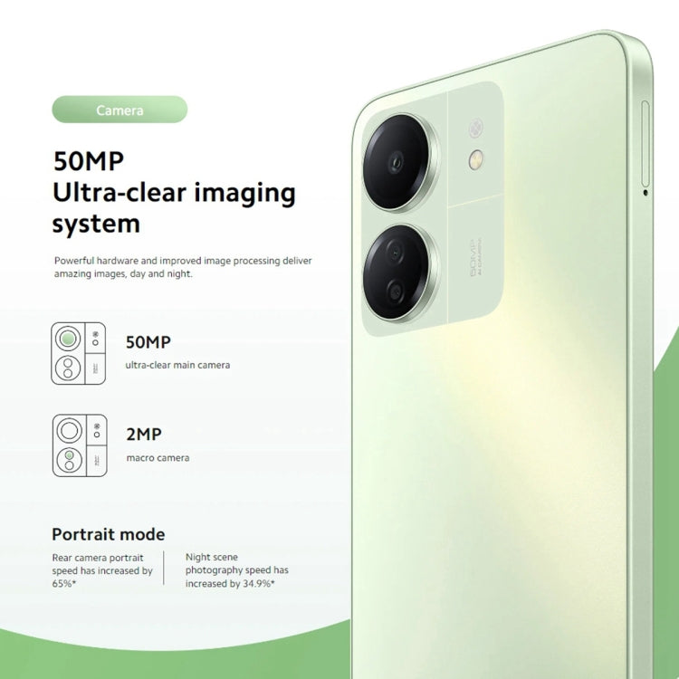 Xiaomi Redmi 13C 5G, 6GB+128GB,  6.74 inch MIUI 14 MediaTek Dimensity 6100+ Octa Core 2.2GHz, NFC, Network: 5G, Not Support Google Play(Starlight Black)