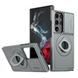 For Samsung Galaxy S23 Ultra 5G Camshield MagSafe Ring Holder Armor Phone Case(Titanium Grey) - Galaxy S23 Ultra 5G Cases by PMC TechLife | Online Shopping South Africa | PMC TechLife