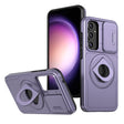 For Samsung Galaxy S23 5G Camshield MagSafe Ring Holder Armor Phone Case(Puple) - Galaxy S23 5G Cases by PMC TechLife | Online Shopping South Africa | PMC TechLife