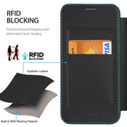 For Samsung Galaxy S24+ 5G DUX DUCIS Skin X Pro Series Magsafe Ring Holder Leather Phone Case(Black)