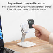 MOMAX PINCARD BR8 Card Wireless Charging Positioning Anti-lost Device(Black)