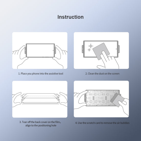 For Samsung Galaxy S24 5G NILLKIN Impact Resistant Curved Tempered Glass Film