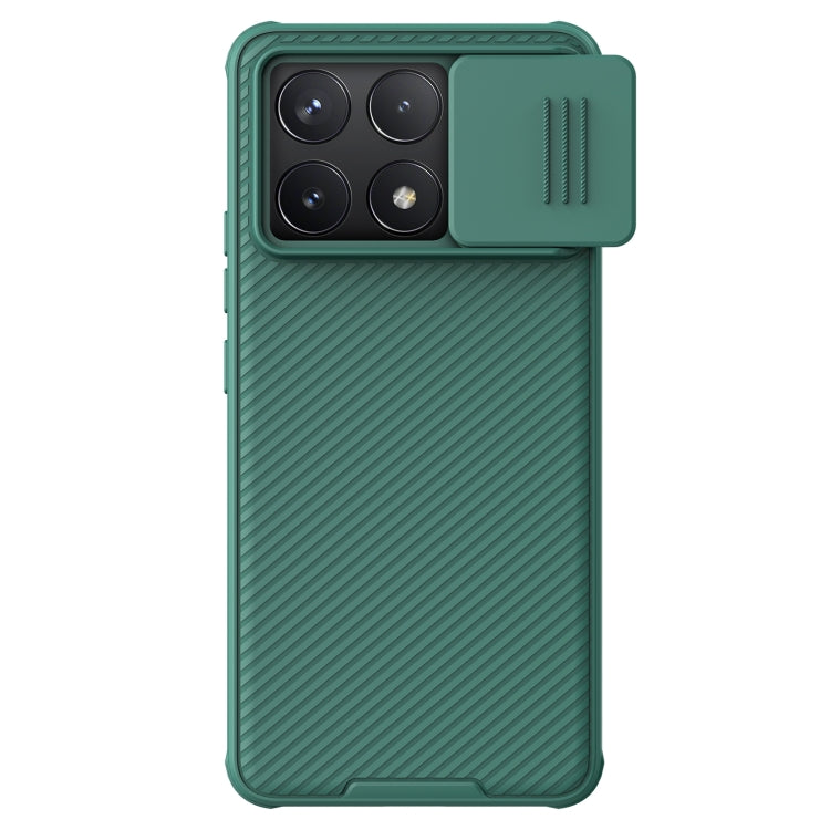For Xiaomi Redmi K70 / K70 Pro NILLKIN CamShield Pro Magnetic PC Phone Case(Green)
