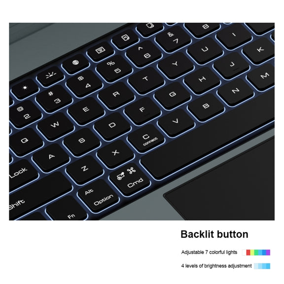 For iPad Pro 12.9 2020/2021/2022 Nillkin Backlit Version Bumper Link Keyboard Case