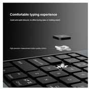 For iPad Pro 12.9 2020/2021/2022 Nillkin Backlit Version Bumper Link Keyboard Case