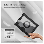 For iPad Air 2020/2022 / Pro 11 2022 Nillkin Backlit Version Bumper Link Keyboard Case