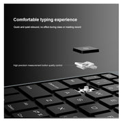 For iPad Air 2020/2022 / Pro 11 2022 Nillkin Backlit Version Bumper Link Keyboard Case