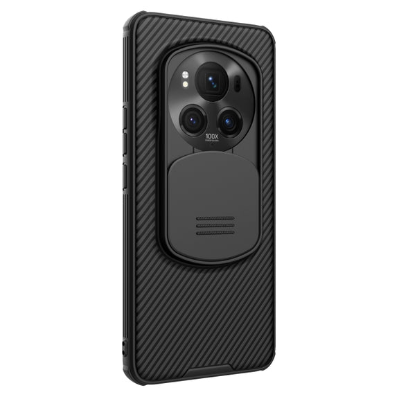 For Honor Magic6 Pro NILLKIN Black Mirror Pro Series Camshield PC Phone Case(Black)