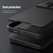 For Samsung Galaxy A55 NILLKIN CamShield Pro Magnetic PC Phone Case(Black)