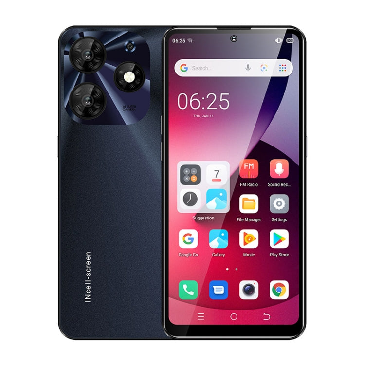 K652, 3GB+64GB, 6.528 inch Android 9.1 Mediatek MT6737 Quad Core, OTG, Network: 4G(Black)