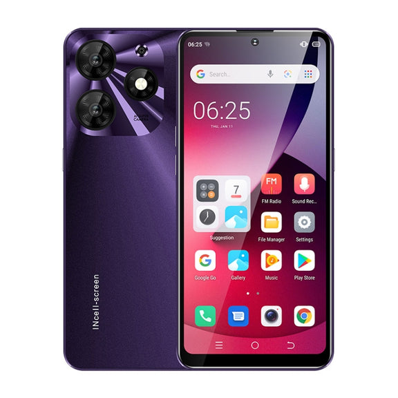 K652, 3GB+64GB, 6.528 inch Android 9.1 Mediatek MT6737 Quad Core, OTG, Network: 4G(Purple)