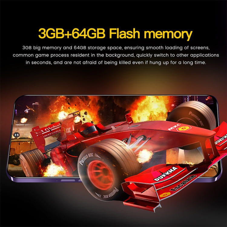 K652, 3GB+64GB, 6.528 inch Android 9.1 Mediatek MT6737 Quad Core, OTG, Network: 4G(Purple)