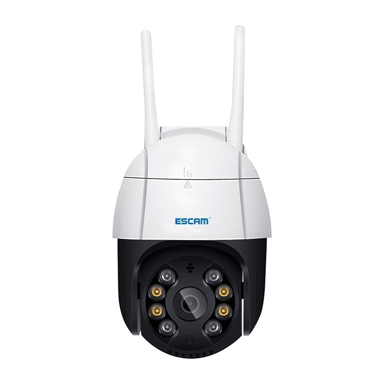 ESCAM QF518 5MP Smart WiFi IP Camera, Support AI Humanoid Detection / Auto Tracking / Dual Light Night Vision / Cloud Storage / Two Way Audio / TF Card, Plug:US Plug(White)