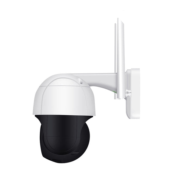 ESCAM QF518 5MP Smart WiFi IP Camera, Support AI Humanoid Detection / Auto Tracking / Dual Light Night Vision / Cloud Storage / Two Way Audio / TF Card, Plug:US Plug(White)