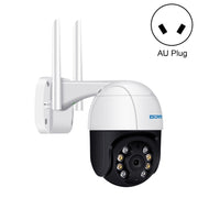 ESCAM QF518 5MP Smart WiFi IP Camera, Support AI Humanoid Detection / Auto Tracking / Dual Light Night Vision / Cloud Storage / Two Way Audio / TF Card, Plug:AU Plug(White)