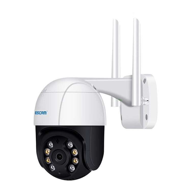 ESCAM QF518 5MP Smart WiFi IP Camera, Support AI Humanoid Detection / Auto Tracking / Dual Light Night Vision / Cloud Storage / Two Way Audio / TF Card, Plug:AU Plug(White)