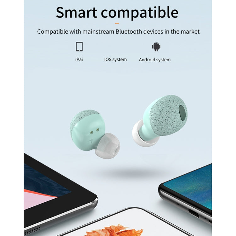 Calante T2S 5D Sound Effect Bluetooth 5.0 Wireless Bluetooth Earphone with Magnetic Charging Box, Support Call & Siri(White)