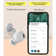 Calante T2S 5D Sound Effect Bluetooth 5.0 Wireless Bluetooth Earphone with Magnetic Charging Box, Support Call & Siri(White)