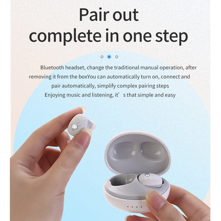 Calante T2S 5D Sound Effect Bluetooth 5.0 Wireless Bluetooth Earphone with Magnetic Charging Box, Support Call & Siri(White)