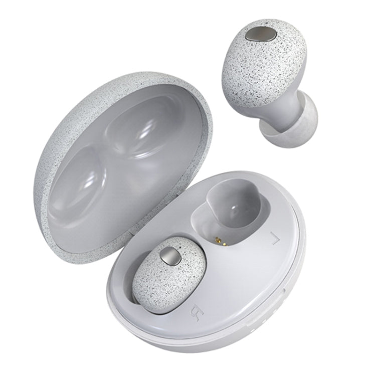 Calante T2S 5D Sound Effect Bluetooth 5.0 Wireless Bluetooth Earphone with Magnetic Charging Box, Support Call & Siri(White)