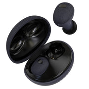 Calante T2S 5D Sound Effect Bluetooth 5.0 Wireless Bluetooth Earphone with Magnetic Charging Box, Support Call & Siri(Black)