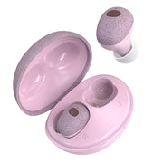 Calante T2S 5D Sound Effect Bluetooth 5.0 Wireless Bluetooth Earphone with Magnetic Charging Box, Support Call & Siri(Cherry Blossom Pink)