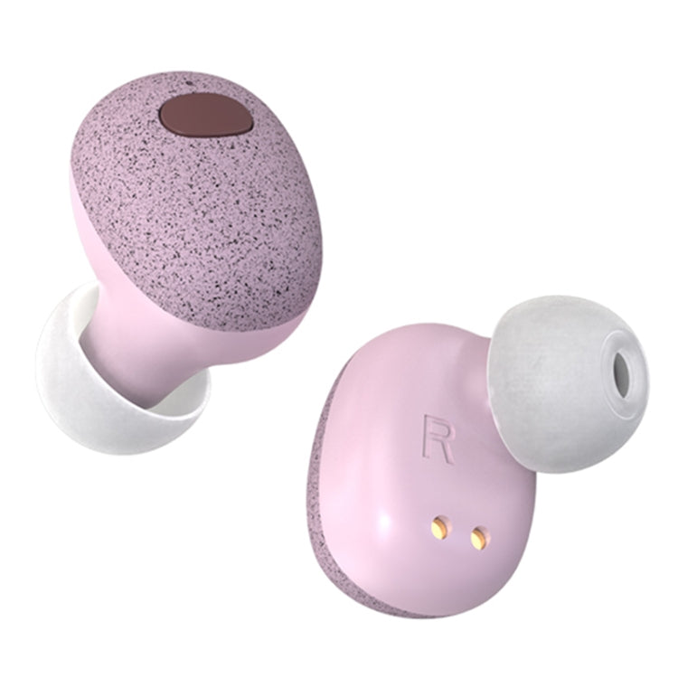 Calante T2S 5D Sound Effect Bluetooth 5.0 Wireless Bluetooth Earphone with Magnetic Charging Box, Support Call & Siri(Cherry Blossom Pink)