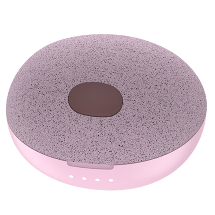 Calante T2S 5D Sound Effect Bluetooth 5.0 Wireless Bluetooth Earphone with Magnetic Charging Box, Support Call & Siri(Cherry Blossom Pink)