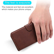 For Samsung Galaxy Note 20 Ultra Classic Calf Texture PU + TPU Horizontal Flip Leather Case, with Holder & Card Slots & Wallet(Brown)