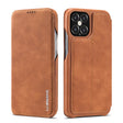 For iPhone 12 / 12 Pro LC.IMEEKE Hon Ancient Series Horizontal Flip Leather Case with Holder & Card Slot(Brown) - iPhone 12 / 12 Pro Cases by LC.IMEEKE | Online Shopping South Africa | PMC TechLife | Buy Now Pay Later Mobicred
