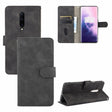 For OnePlus 7 Pro Solid Color Skin Feel Magnetic Buckle Horizontal Flip Calf Texture PU Leather Case with Holder & Card Slots & Wallet(Black) - OnePlus Cases by PMC TechLife | Online Shopping South Africa | PMC TechLife | Buy Now Pay Later Mobicred