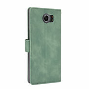 For BlackBerry Priv Solid Color Skin Feel Magnetic Buckle Horizontal Flip Calf Texture PU Leather Case with Holder & Card Slots & Wallet(Green)