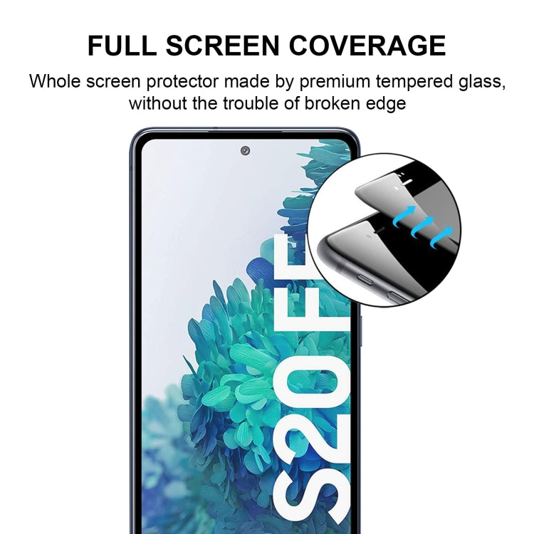 For Samsung Galaxy S20 FE / S20 FE 5G / S20 FE 2022 Full Glue Full Screen Tempered Glass Film