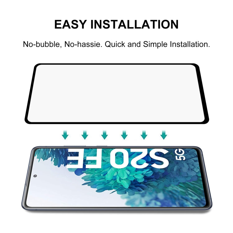 For Samsung Galaxy S20 FE / S20 FE 5G / S20 FE 2022 Full Glue Full Screen Tempered Glass Film