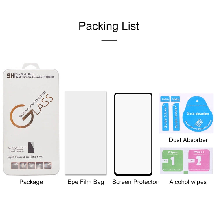 For Samsung Galaxy S20 FE / S20 FE 5G / S20 FE 2022 Full Glue Full Screen Tempered Glass Film