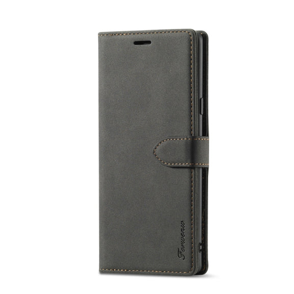 For Samsung Galaxy Note 9 Forwenw F1 Series Matte Strong Magnetism Horizontal Flip Leather Case with Holder & Card Slots & Wallet & Photo Frame(Black)