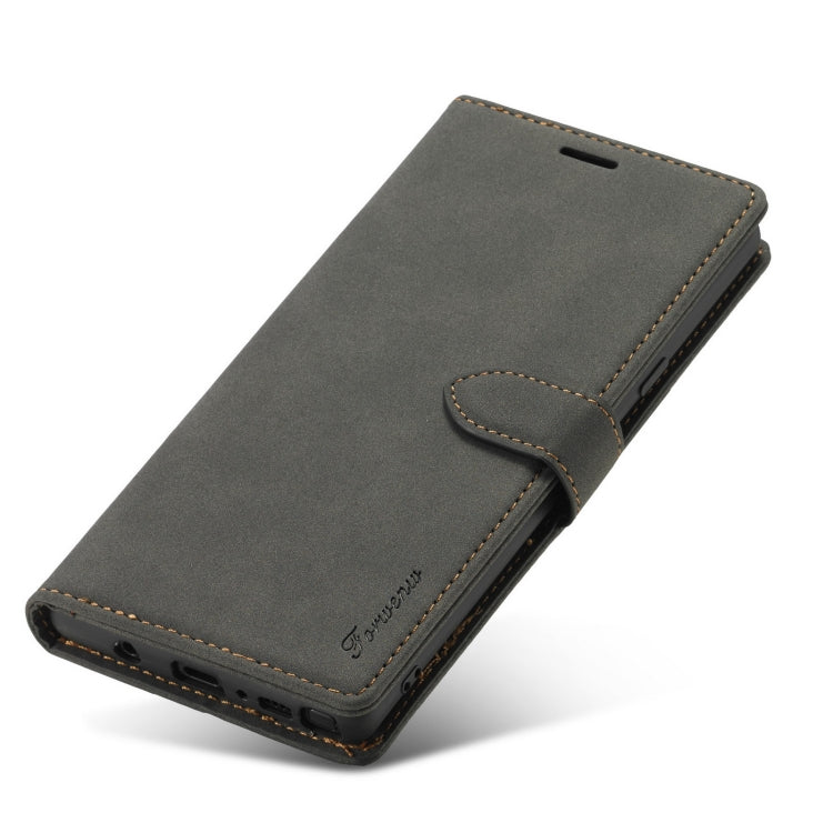 For Samsung Galaxy Note 9 Forwenw F1 Series Matte Strong Magnetism Horizontal Flip Leather Case with Holder & Card Slots & Wallet & Photo Frame(Black)