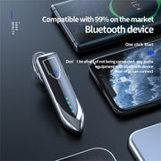 ME-3 Bluetooth 5.0 Business Style Touch Switch Bluetooth Earphone(Black)