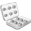 12 PCS Wireless Earphone Replaceable Memory Foam Ear Cap Earplugs for AirPods Pro, with Storage Box(Grey) - Anti-dust & Ear Caps by PMC TechLife | Online Shopping South Africa | PMC TechLife