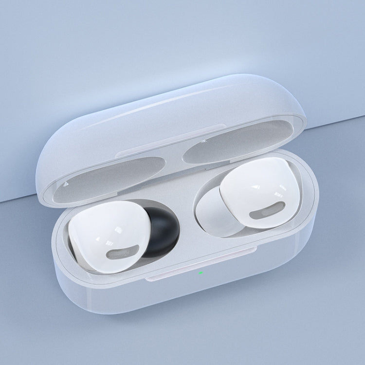 12 PCS Wireless Earphone Replaceable Memory Foam Ear Cap Earplugs for AirPods Pro, with Storage Box(Grey)
